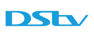 The image displays the DStv logo, which consists of the letters "DStv" in a sleek, rounded blue font against a transparent background. The design is modern and minimalistic.